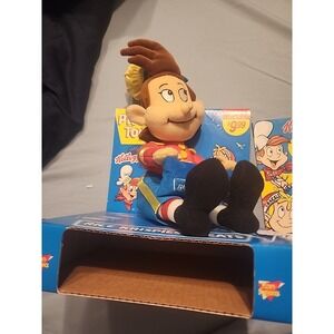 New Kelloggs POP from Rice Krispies (Snap, Crackle  Pop) Plush Doll 10" HTF RARE